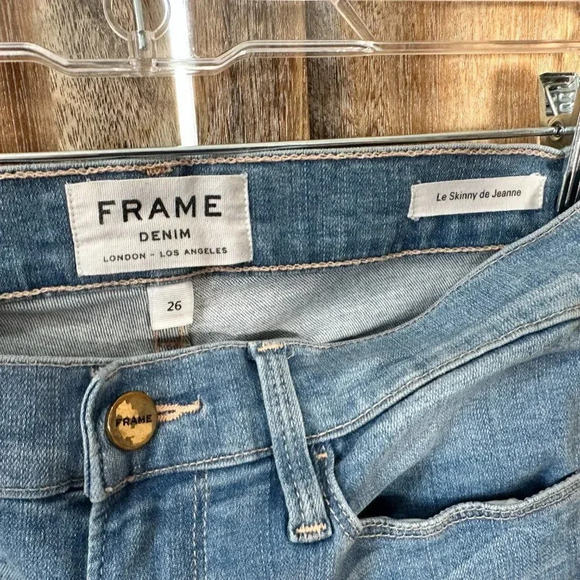 Frame Denim Le Skinny de Jeanne Skinny Jeans in Antibes - Picture 4 of 10